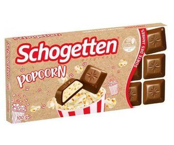 Шоколад Schogetten Popcorn-Caramel 100г GR2025-242 фото