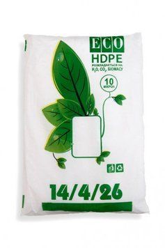 Фасовочные пакеты ECO HDPE 14/4/26 GR2025-341 фото