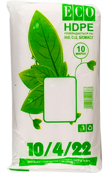 Фасовочные пакеты ECO HDPE 10/4/22 GR2025-343 фото