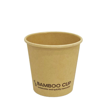Стакан однослойный бамбуковый BAMBOO 110 мл 50 шт GR2025-49 фото