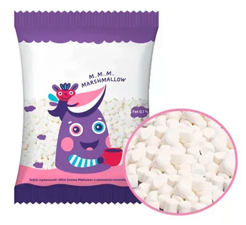 Маршмеллоу Mini Snowy Mallows с ароматом. пломбира и ванили ЕШЬ НАШЕ 20г GR2025-202 фото