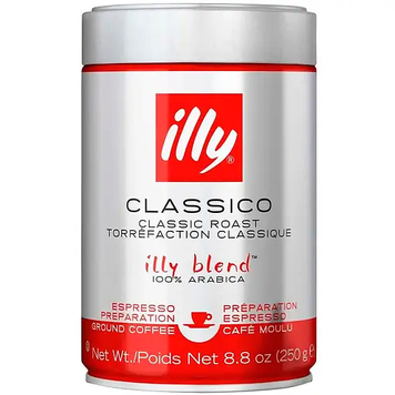 Кофе молотый Illy Espresso Classic red 250г GR2025-152 фото