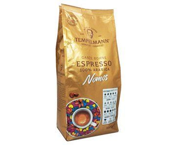 Кофе в зернах Tempelmann Nomos Espresso 1кг GR2025-124 фото