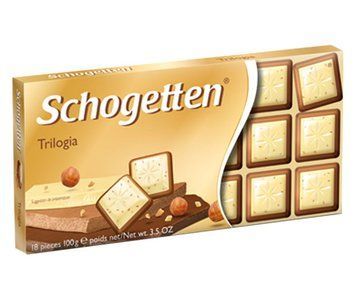 Шоколад молочный Schogetten Triologia Noisettes 100г GR2025-175 фото