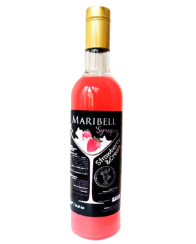 Сироп Maribell Клубника и крем 900 г GR2025-398 фото
