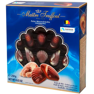Пралине морские раковины синие Maitre Troffout Pralines sea shells blue 250г GR2025-183 фото
